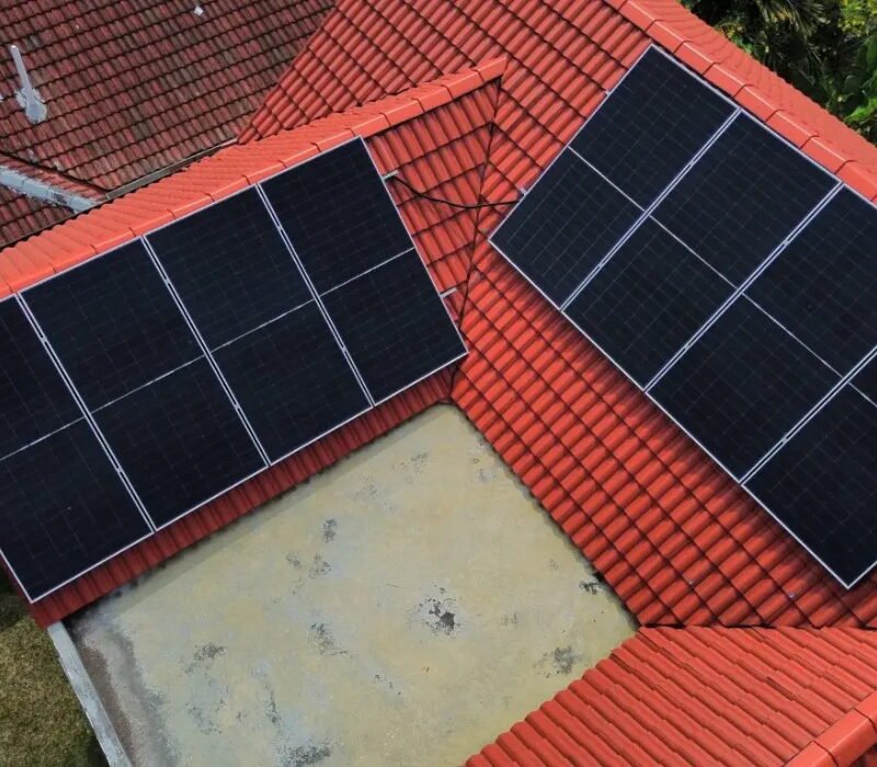 Residential solar panel installation for En. Yaacob, Kelantan by Arus EnerG
