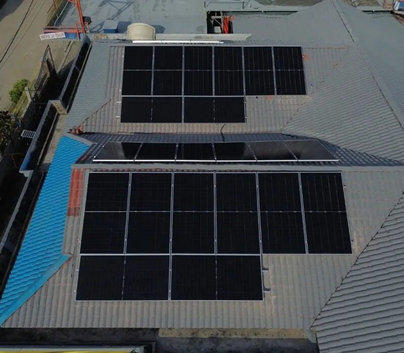 Residential solar panel installation for Pn. Zaimah, Terengganu by Arus EnerG