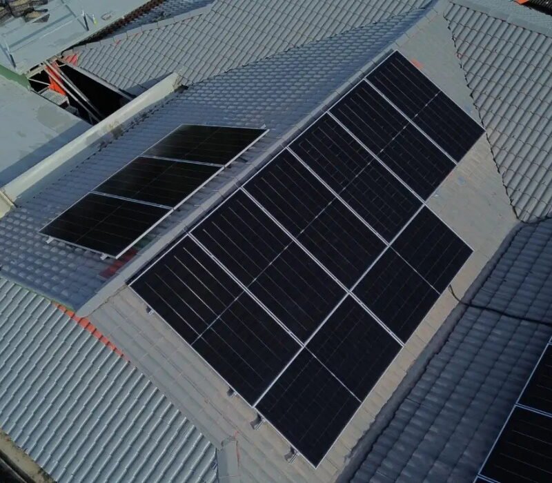 Residential solar panel installation for Pn. Zaimah, Terengganu by Arus EnerG