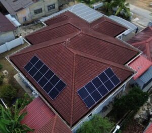 Residential solar panel installation for En. Zainudin, Kelantan by Arus EnerG