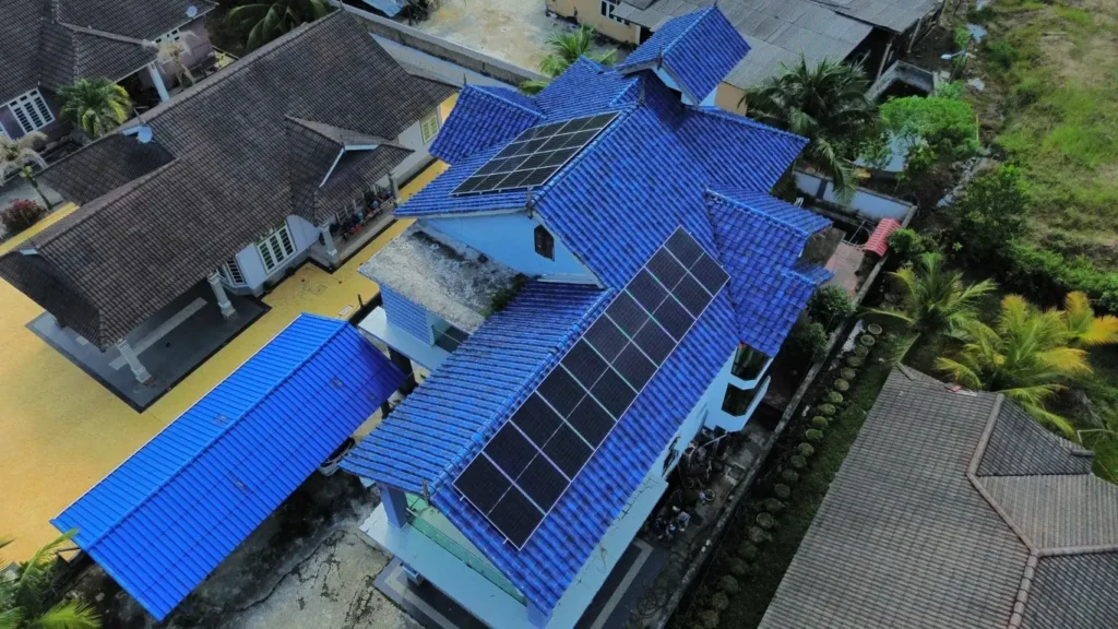 Residential solar panel installation for En. Khairuddin, Terengganu by Arus EnerG