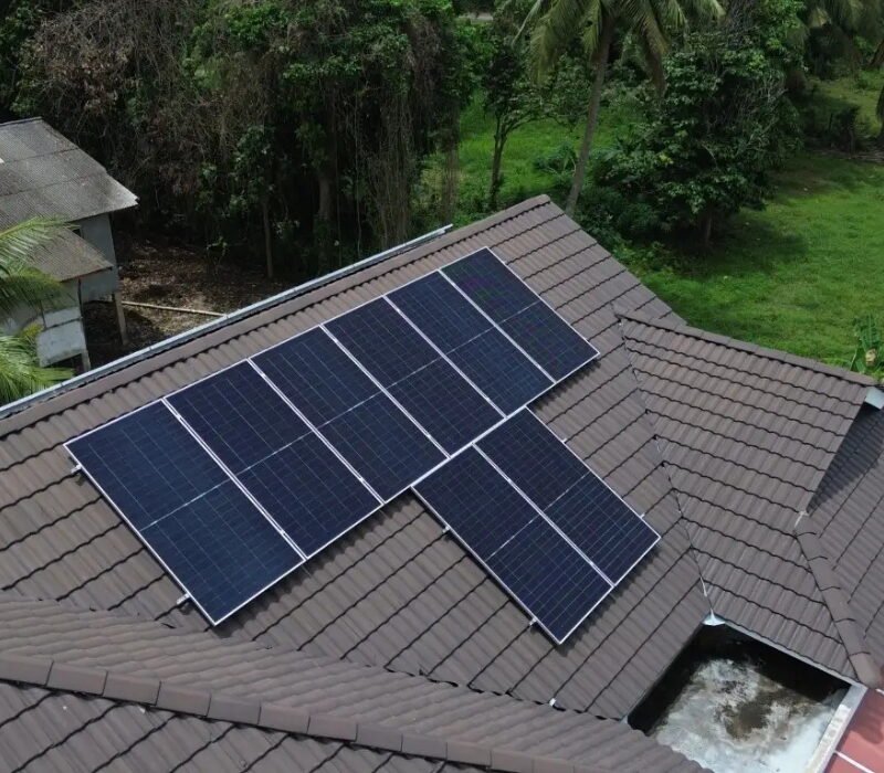 Residential Solar Installation Pn. Aswani