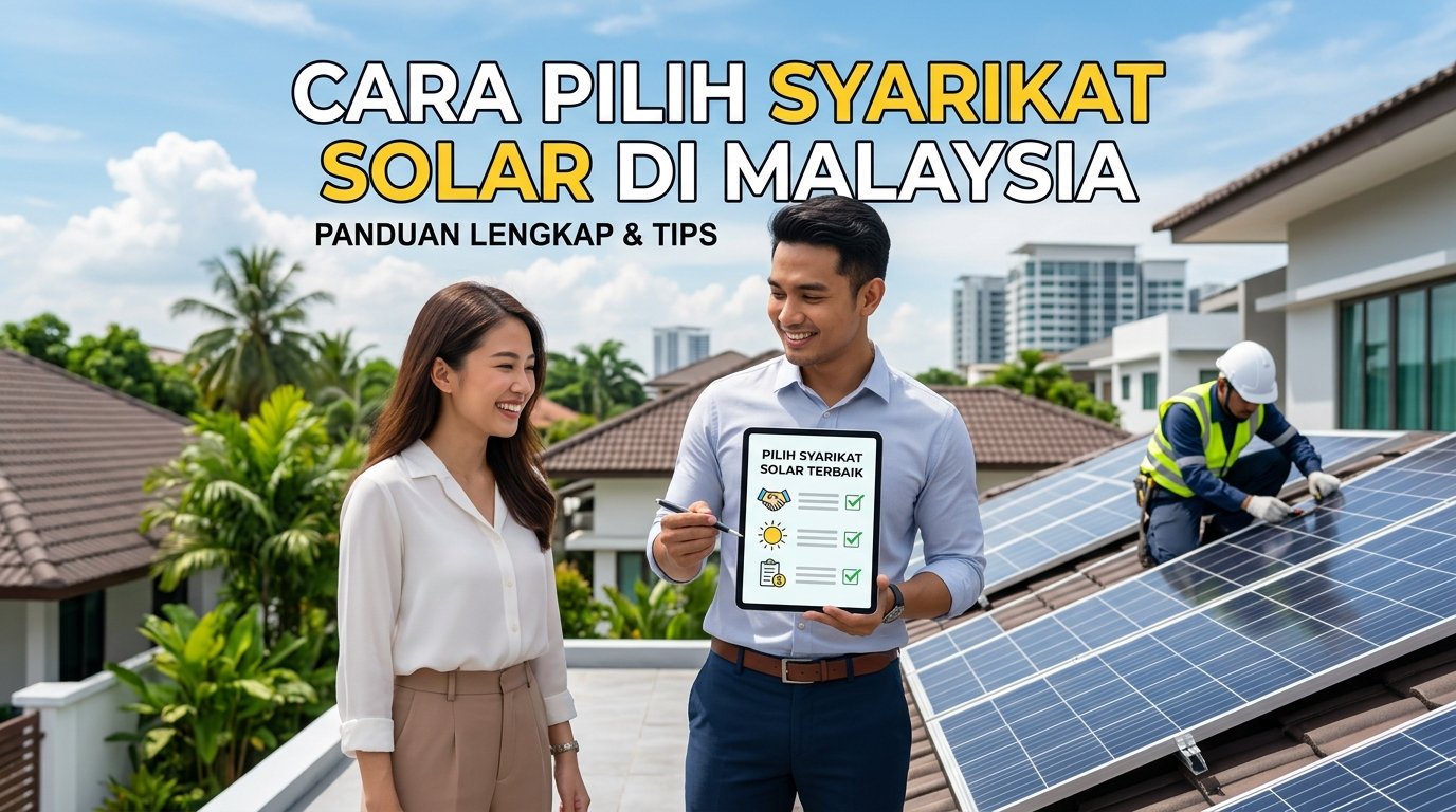 Cara Pilih Syarikat Solar