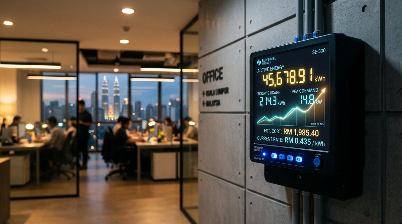 Electricity meter with Malaysian…
