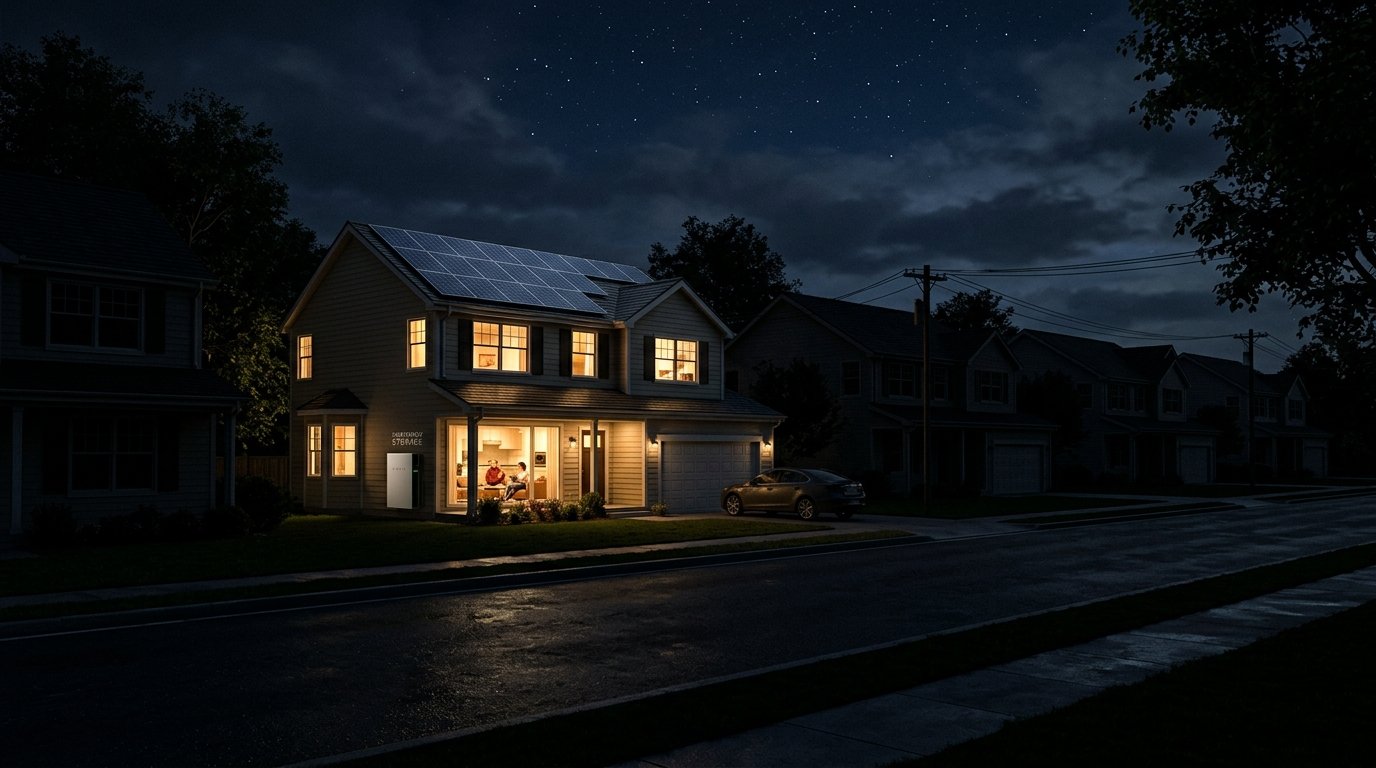 Solar berfungsi ketika blackout
