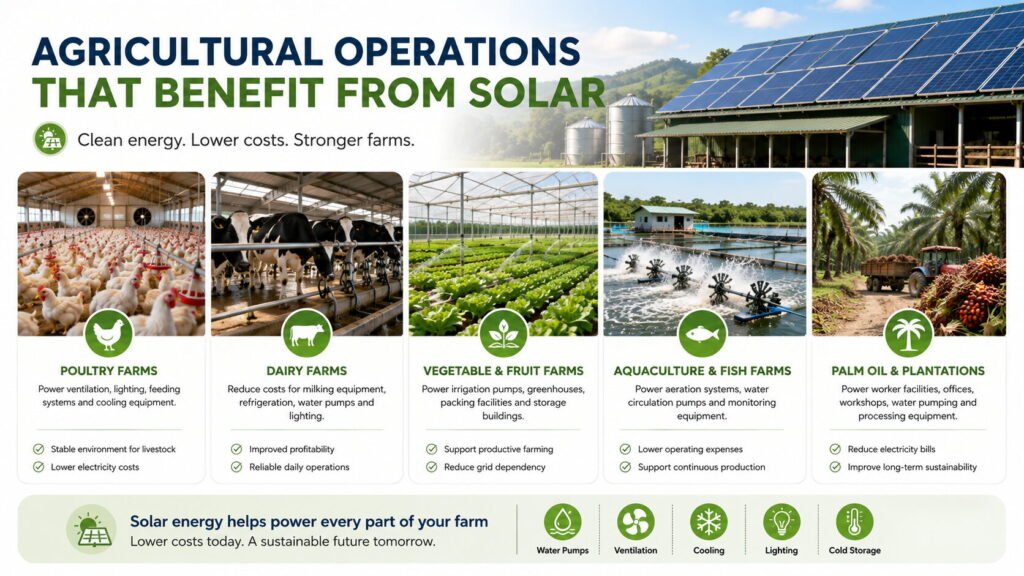 solar untuk ladang pertanian - Operasi Pertanian Yang Mendapat Manfaat Daripada Solar Arus Energ