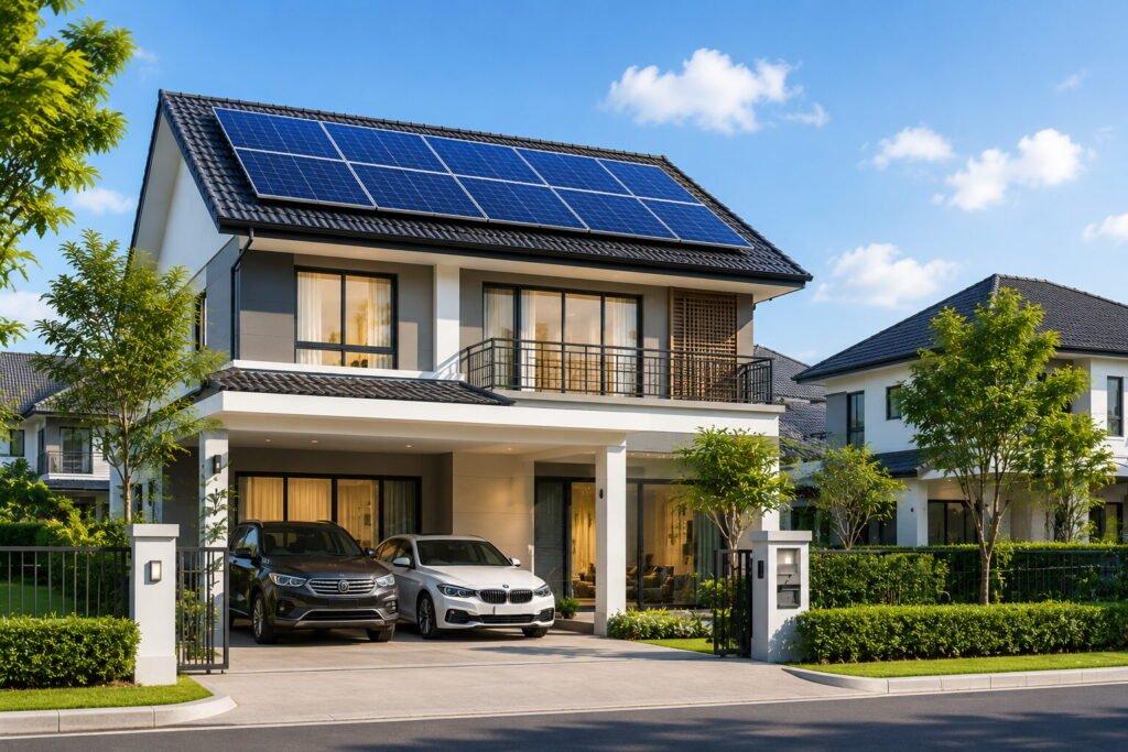 Rumah sesebuah untuk sistem solar