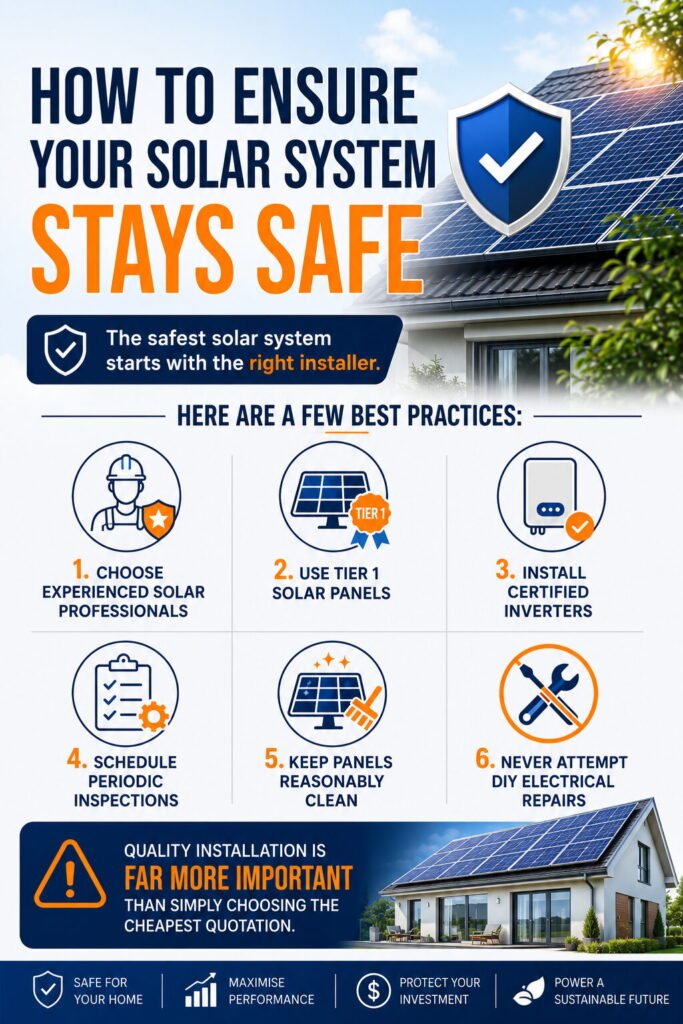 How to Ensure Your Solar System Stays Safe arus energ