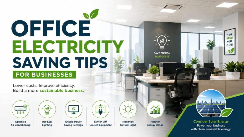 Tip Jimat Elektrik Pejabat Untuk Perniagaan Arus EnerG