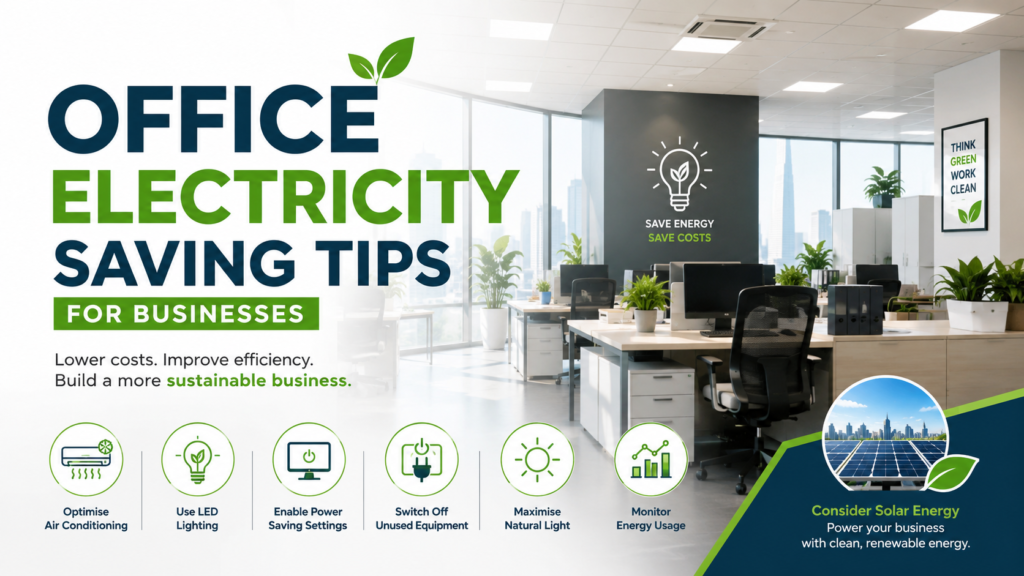 Office Electricity Saving Tips for Businesses Arus Energ