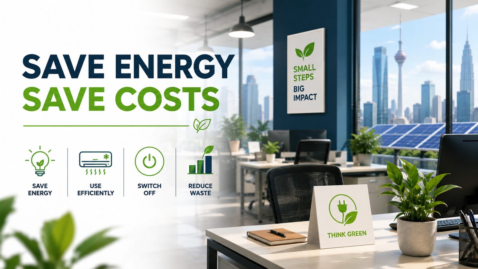 Office Electricity Saving Tips for Businesses Arus Energ