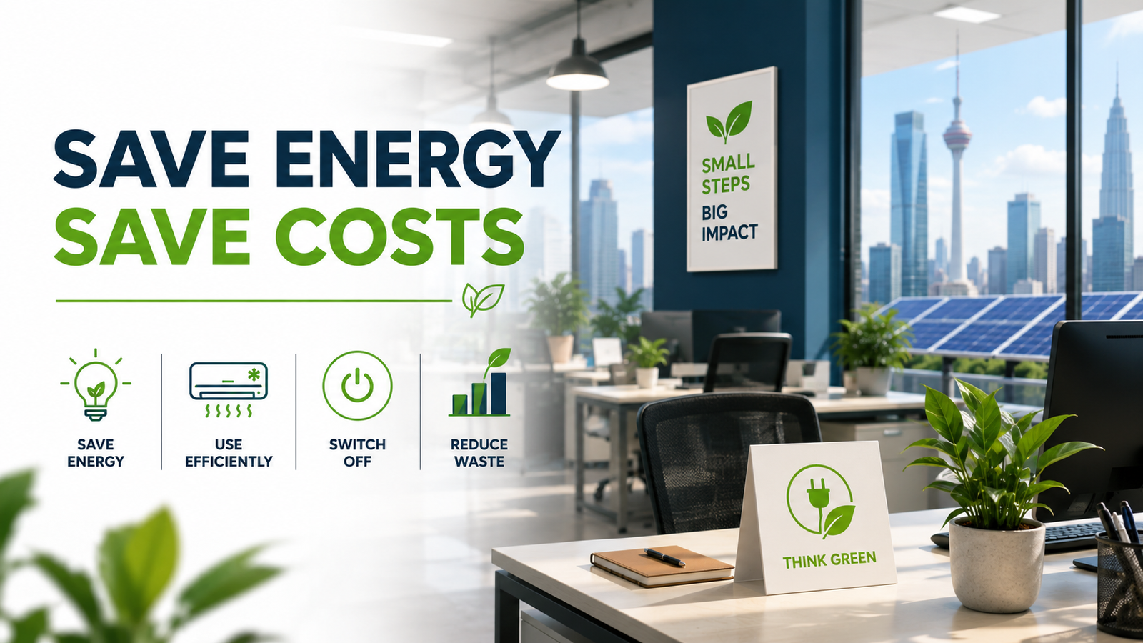 Office Electricity Saving Tips for Businesses Arus Energ