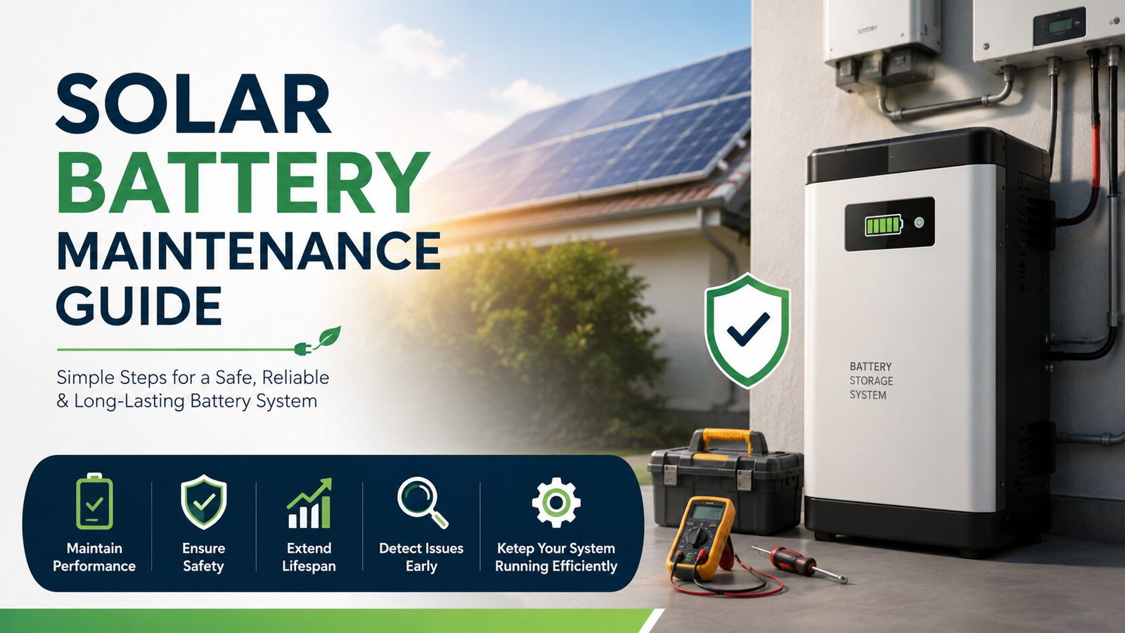 Solar Battery Maintenance Guide Malaysia Arus Energ