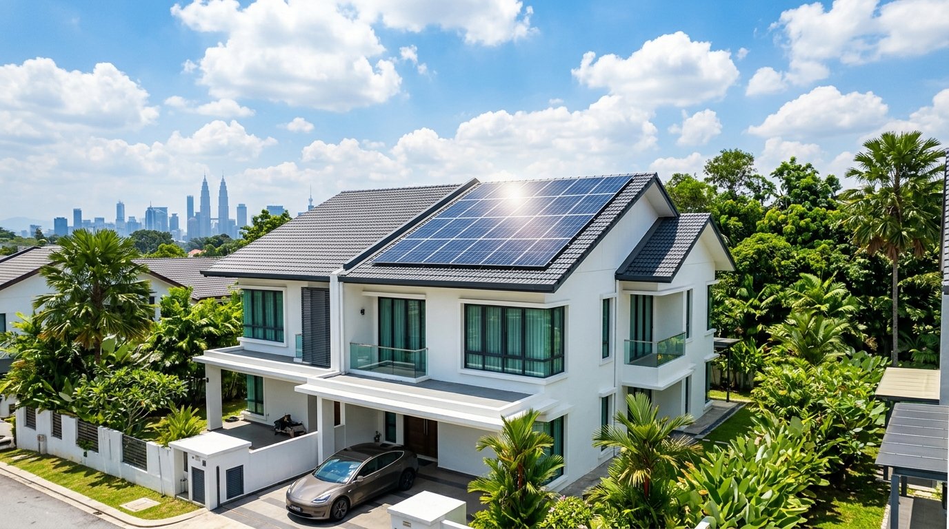 Solar Untuk Rumah Banglo Malaysia