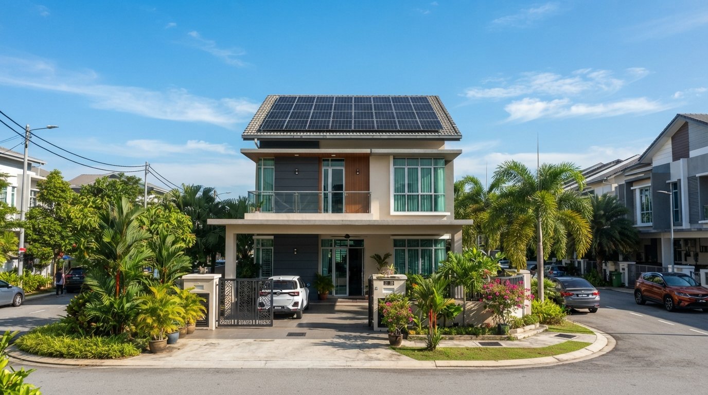 Solar Untuk Rumah Teres Malaysia