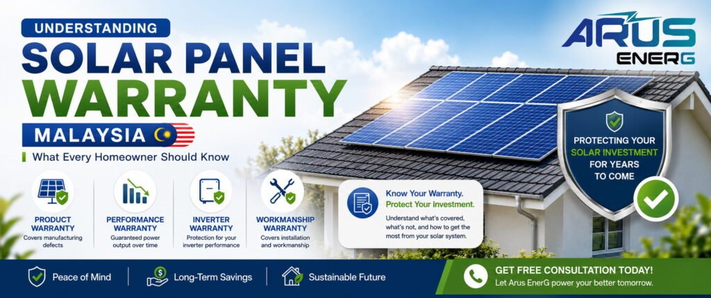 Panduan perlindungan waranti panel solar arus energ