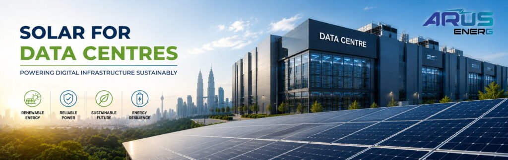 Pusat data dikuasakan solar di bandar