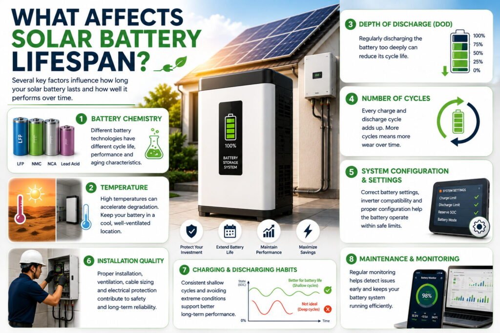 Apa Yang Mempengaruhi Jangka Hayat Bateri Solar