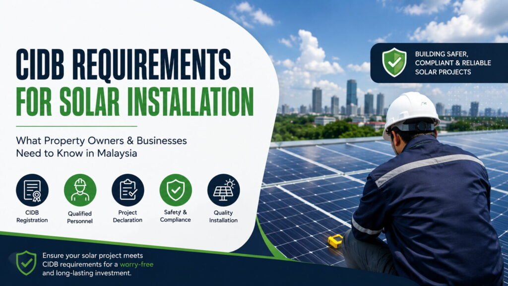 keperluan CIDB solar - keperluan CIDB pemasangan solar - Apa Itu CIDB Malaysia dan keperluan CIDB untuk pemasangan solar