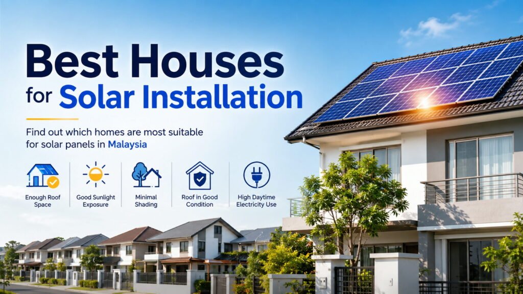 Apakah yang menjadikan rumah sesuai untuk panel solar rumah terbaik untuk pemasangan solar