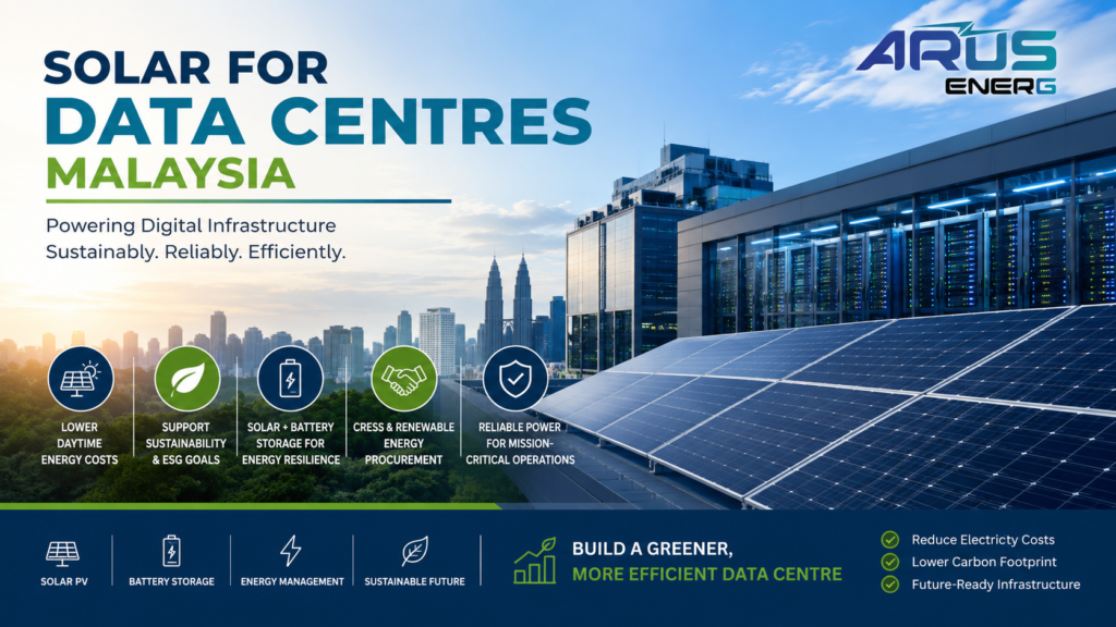 solar for data centres malaysia arus energ
