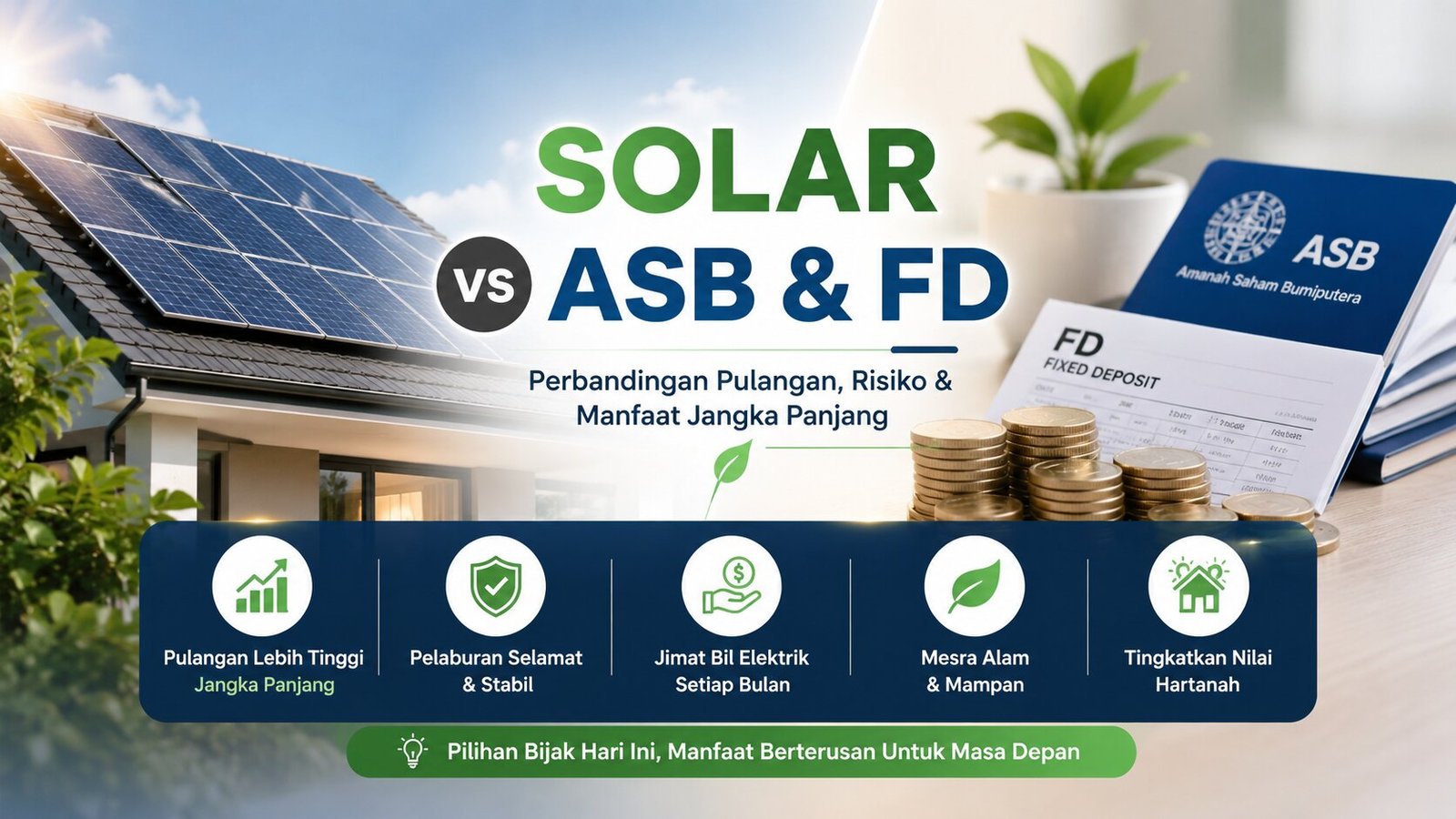 Solar vs Simpan dalam ASBFD Mana Lagi Berbaloi