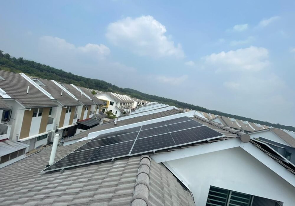 Real solar installation project photo - Mahmud Azraii, Nilai, Negeri Sembilan (7.44kWp) - Arus EnerG