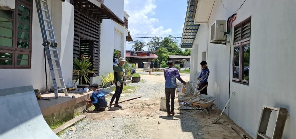 Real solar installation project photo - Suriyati, Panchor, Negeri Sembilan (22.32kWp) - Arus EnerG